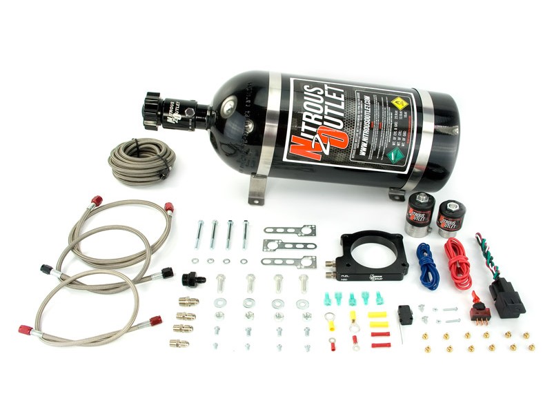 Nitrous Outlet, 2010+ V6 90mm Camaro Plate System Nitrous Oxide System