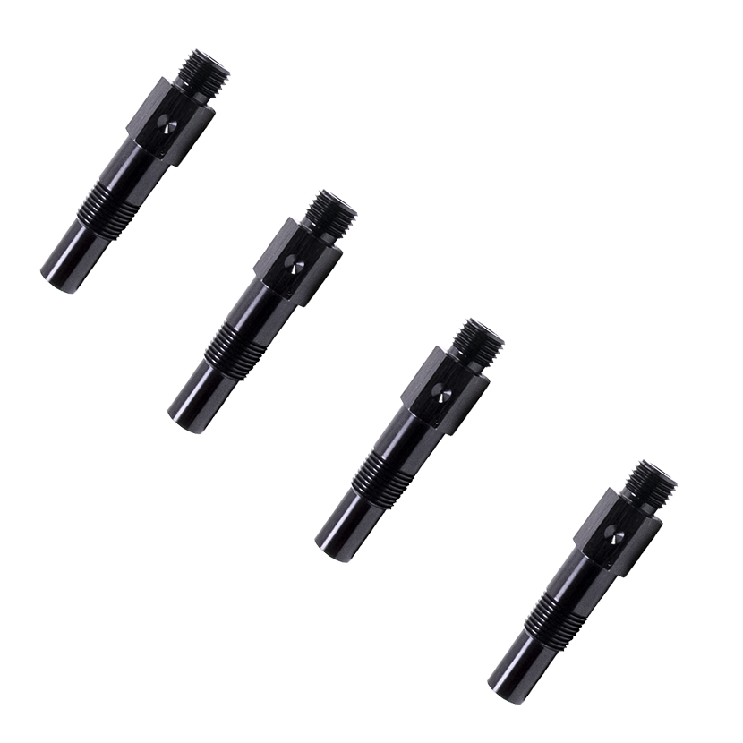 1/8 Inch NPT Dry Nitrous Nozzle 6 Pack Straight Discharge Aluminum Nitrous Outle