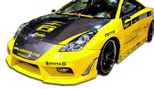 2000-2005 Toyota Celica Duraflex Bomber Front Bumper Cover - 1 Piece 2000-2005 Toyota Celica Duraflex Bomber Front Bumper Cover - 1 Piece