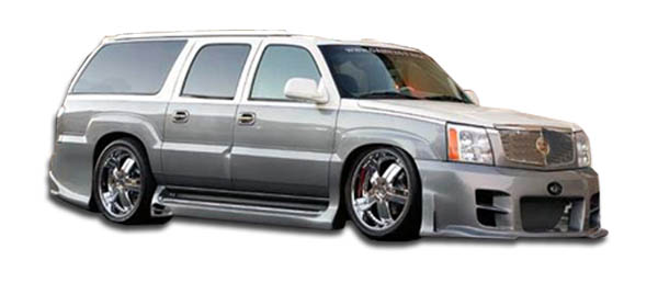 2002-2006 Cadillac Escalade Duraflex Platinum Side Skirts Rocker Panels - 2 Piec