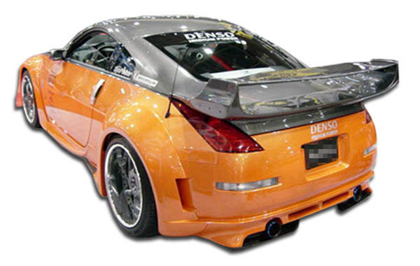 2003-2008 Nissan 350Z Z33 Duraflex Vader 3 Wide Body Rear Bumper Cover - 1 Piece 2003-2008 Nissan 350Z Z33 Duraflex Vader 3 Wide Body Rear Bumper Cover - 1 Piece
