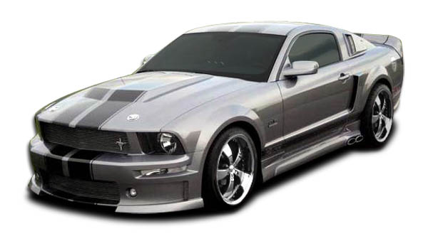 2005-2009 Ford Mustang Duraflex CVX Body Kit - 4 Piece - Includes CVX Front Bump