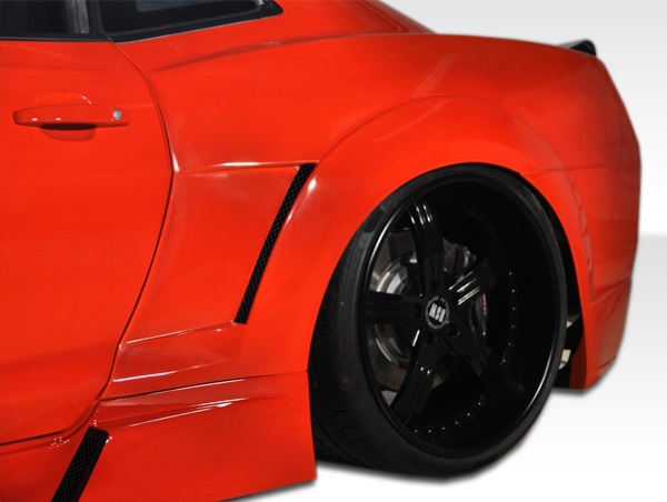 2010-2015 Chevrolet Camaro Duraflex Circuit Wide Body Rear Fender Flares - 2 Pie