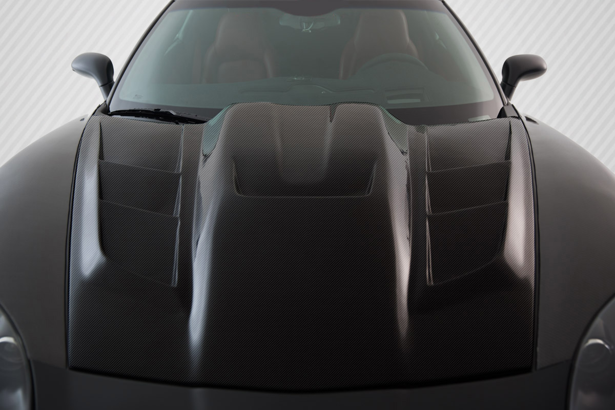 2005-2013 Chevrolet Corvette C6 Carbon Creations Dritech ZR Edition 2 Hood - 1 P