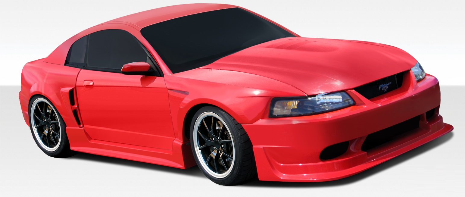 1999-2004 Ford Mustang Duraflex CBR500 Wide Body Kit - 8 Piece - Includes CBR500