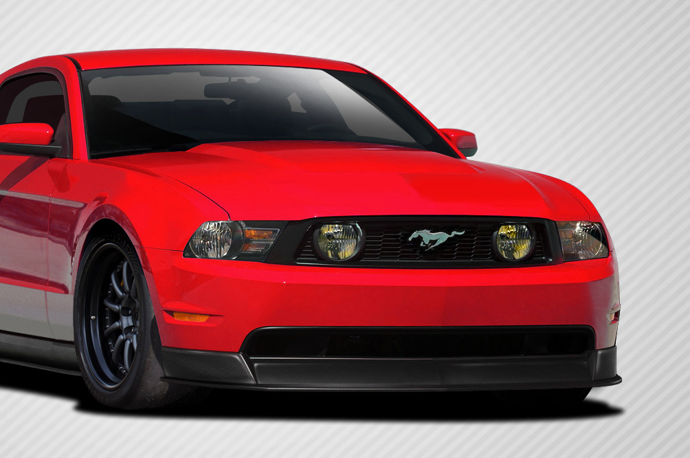 2010-2012 Ford Mustang GT Carbon Creations R500 Front Lip Under Air Dam Spoiler, 1 Piece (S)