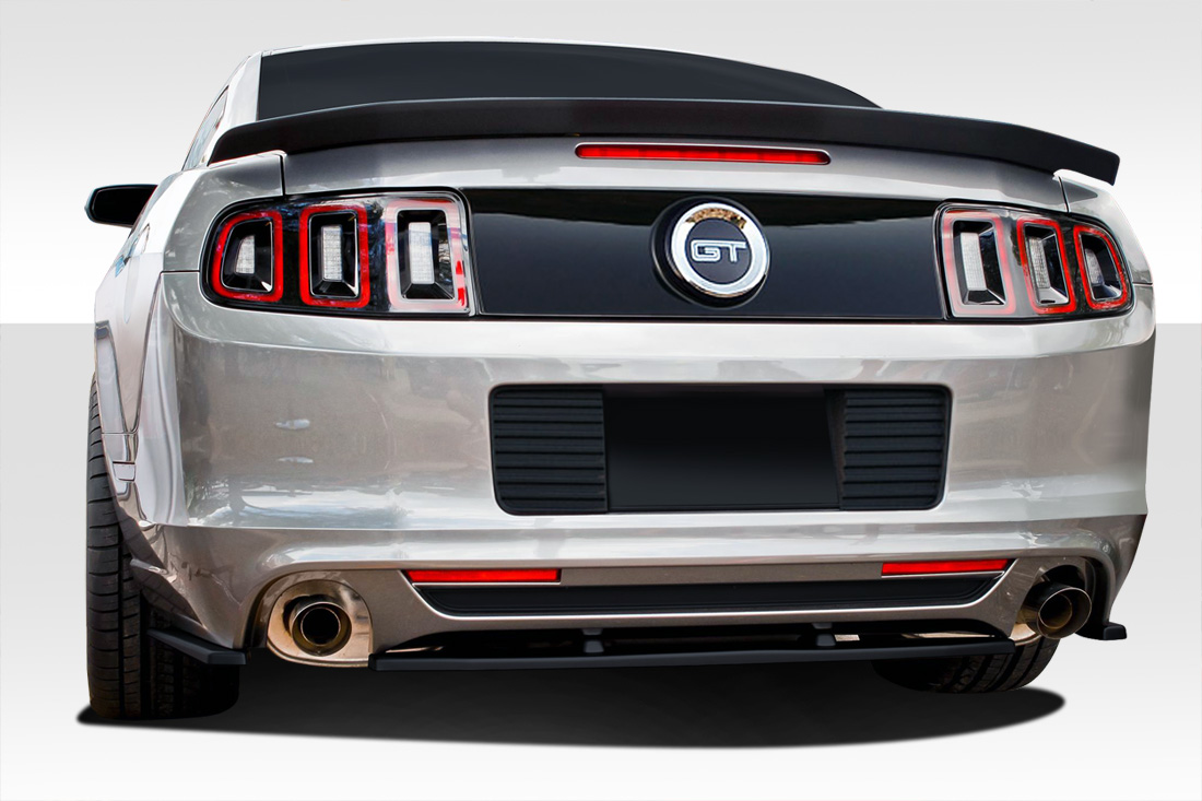 2013-2014 Ford Mustang Duraflex R500 Rear Splitter - 3 Piece