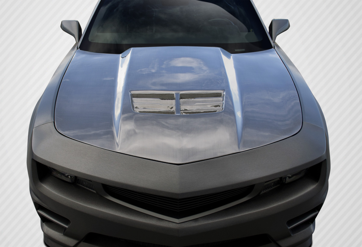 2010-2015 Chevrolet Camaro Carbon Creations Stingray Z Look Hood, 1 Piece (S)