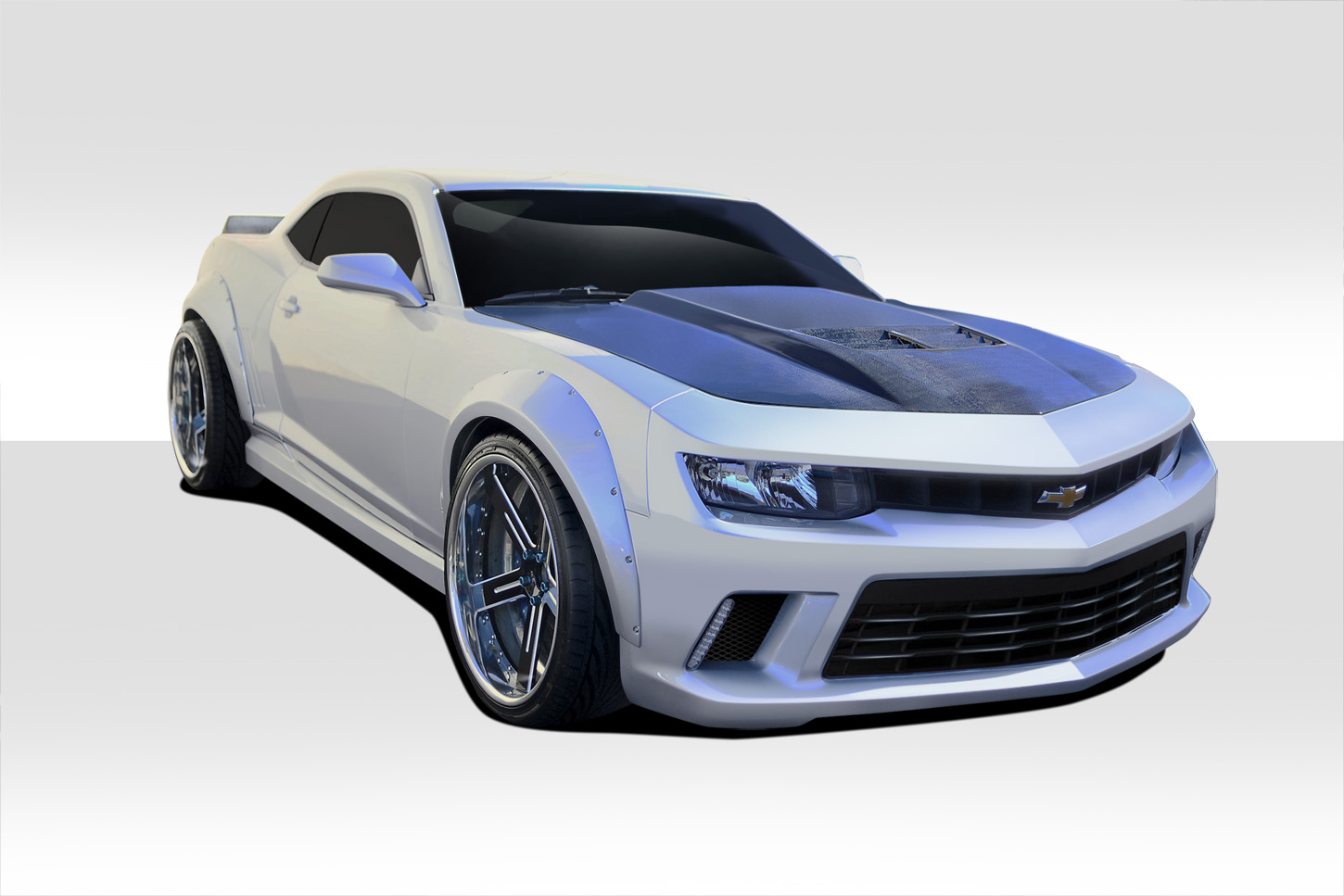 2010-2015 Chevrolet Camaro Duraflex GT Concept Wide Body Kit - 4 Piece - Include