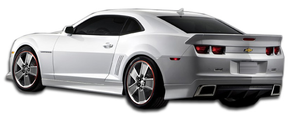 2010-2013 Chevrolet Camaro Polyurethane GM-X Rear Lip Under Spoiler Air Dam - 1 Piece