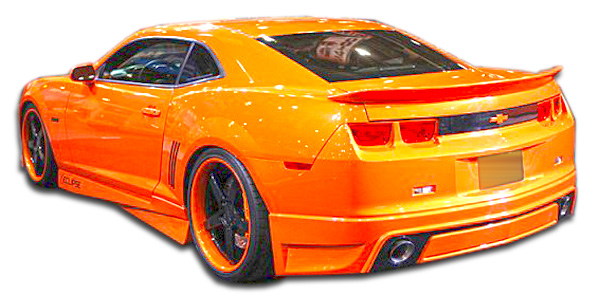 2010-2013 Chevrolet Camaro V6 Duraflex Racer Rear Lip Under Spoiler Air Dam - 1