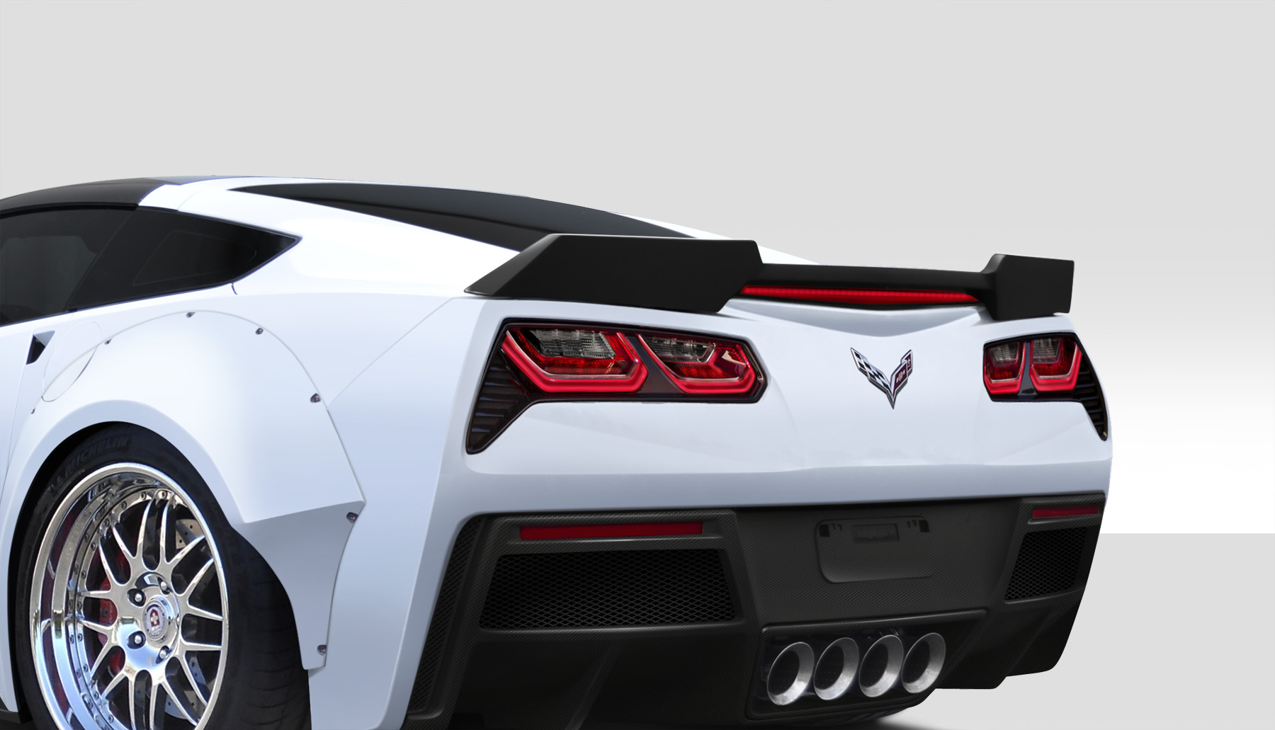 2014-2018 Chevrolet Corvette C7 Stingray Duraflex Gran Veloce Wing- 1 Piece