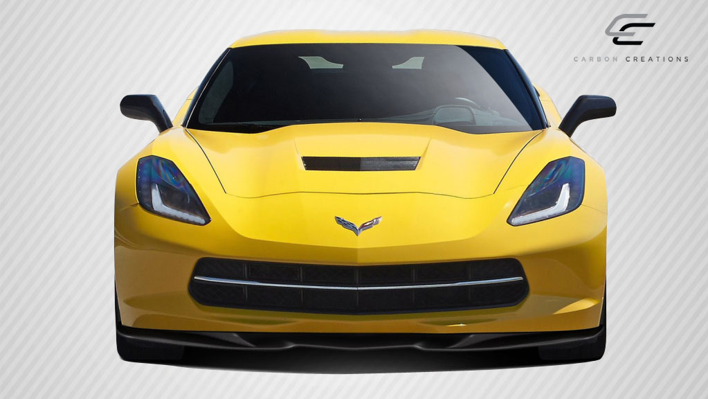 C7 Corvette Stingray Duraflex GT Concept Front Lip Under Air Dam Spoiler, 1 Piece