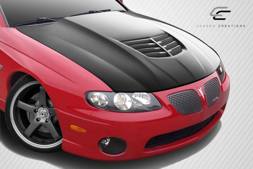 2004-2006 Pontiac GTO Carbon Creations DriTech Stingray Z Hood - 1 Piece Carbon Fiber