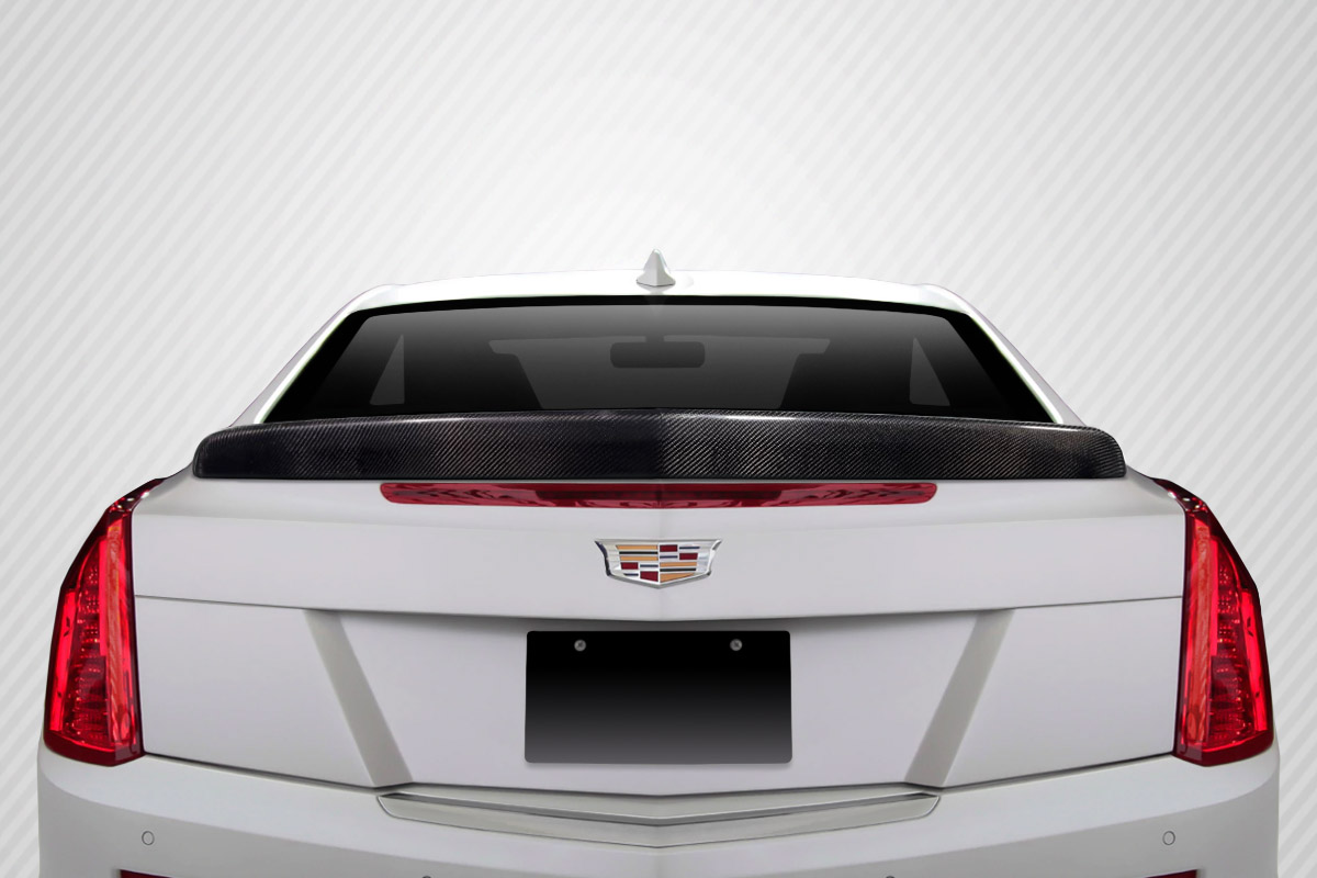 2012-2019 Cadillac ATS 2DR Carbon Creations V Look Rear Wing Spoiler - 1 Piece