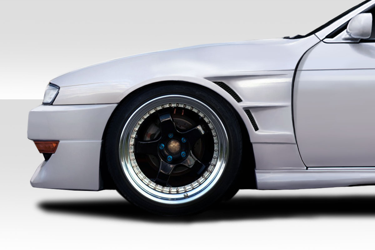 1997-1998 Nissan 240SX S14 Duraflex D1 Sport 40MM Front Fenders - 2 Piece 1997-1998 Nissan 240SX S14 Duraflex D1 Sport 40MM Front Fenders - 2 Piece