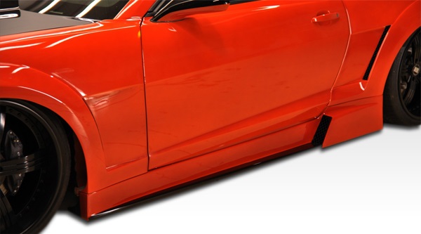 2010-2015 Chevrolet Camaro Duraflex Circuit Wide Body Side Skirts Rocker Panels