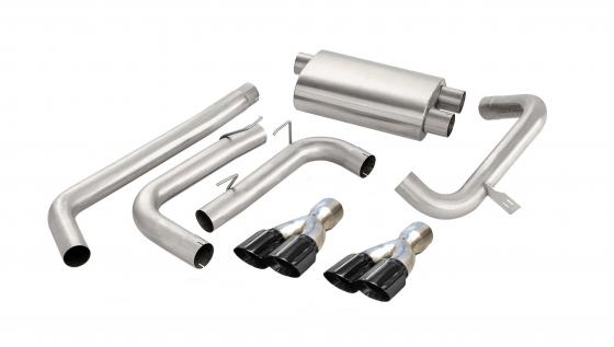 3.0 Inch Cat-Back Sport Dual Exhaust 3.5 Inch Tips Single Cat 93-95 Chevy Camaro SS/Z28/Pontiac Firebird LT1 V8 Stainless Steel