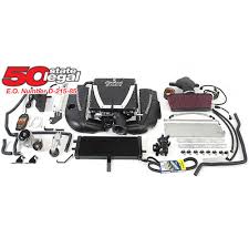 C7 Corvette Stingray LT1 Edelbrock E-Force Stage-2 Track Systems Supercharger Kit; TVS 2300