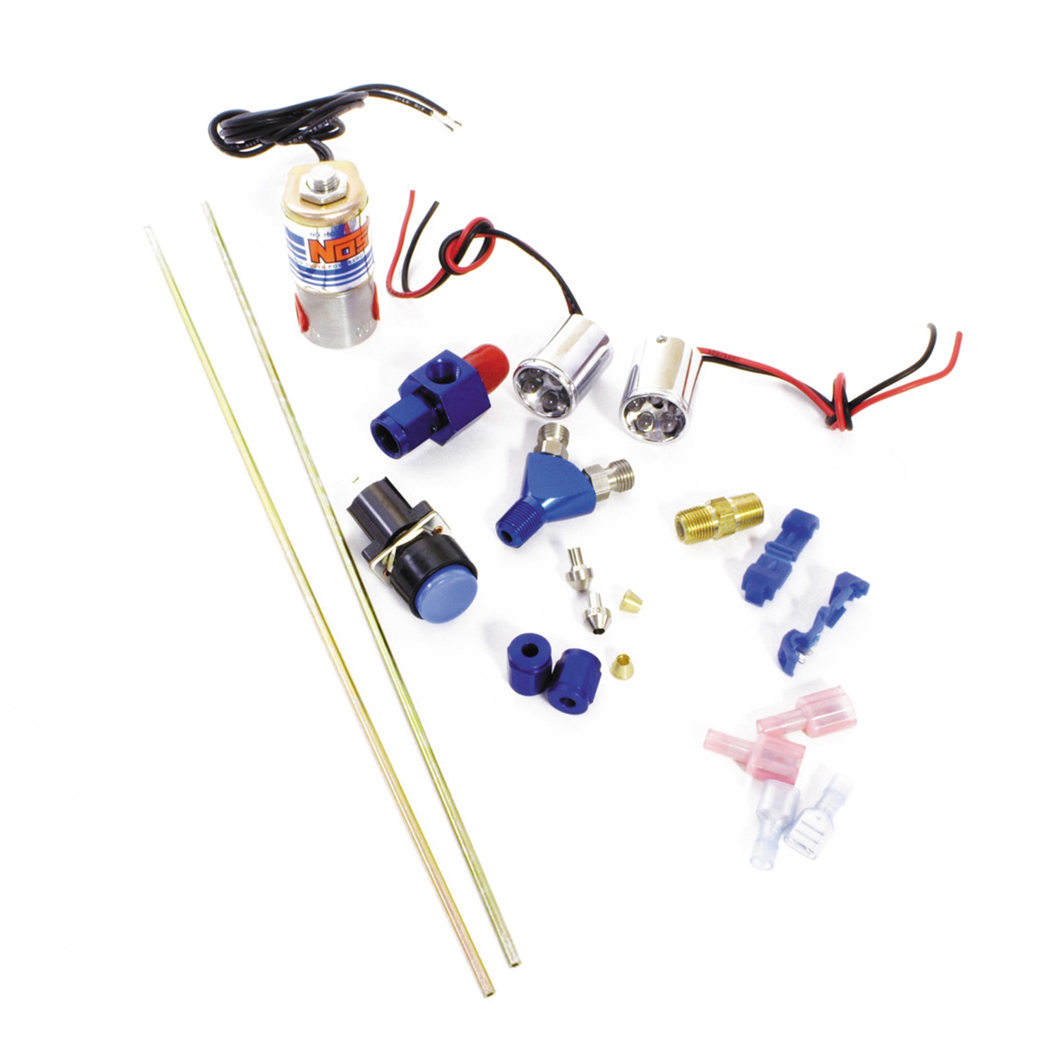 Nitrous Oxide Purge Kit, NOS NOS Accessories, NTIMIDATOR DUAL PURGE KIT-4AN LED