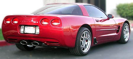 C5 Corvette Clear Euro Taillight Kit European Clear Lens