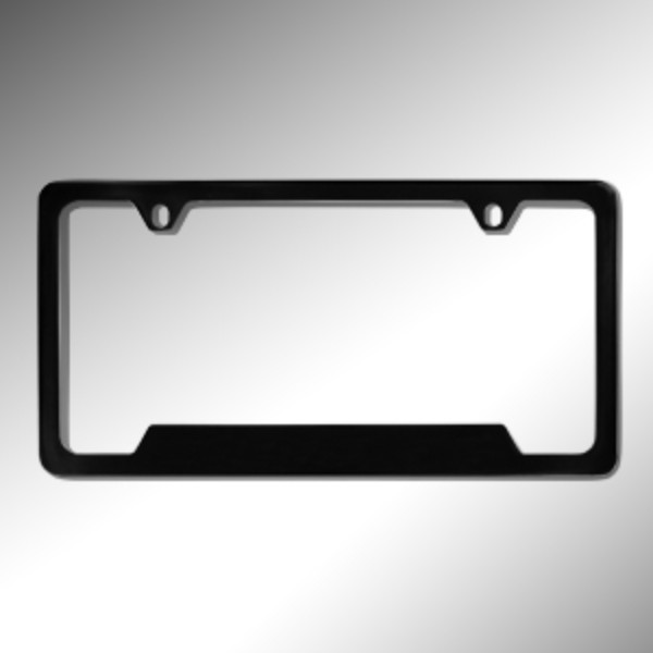 C7 Corvette Stingray, GM OEM License Plate Frame, Black