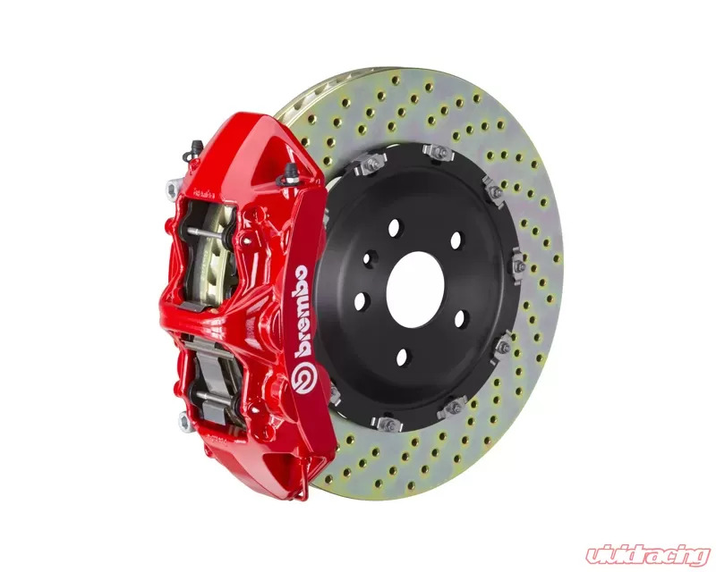 Brembo GT Front Big Brake Kit 380x34 2-Piece 6-Piston Drilled Rotors Chevrolet Corvette C8, C8 Z51 2020-2024