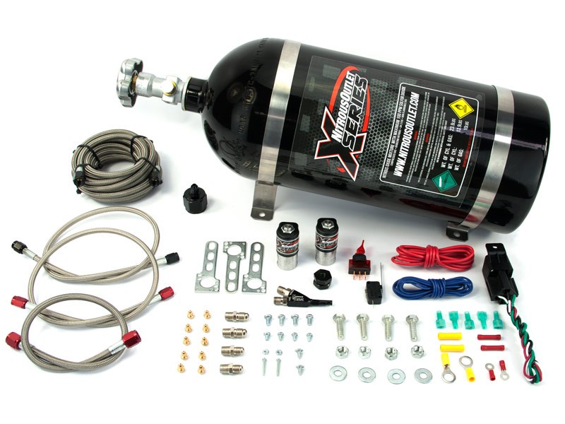 Nitrous Outlet X-Series 10 Lbs GM EFI Single Nozzle System Nitrous Oxide, All LSX/LTX vehicles, Corvette, Camaro