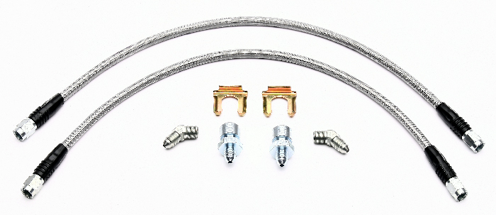 Wiwood AERO6 Front Caliper Brake Lines Kit for C5 Corvette