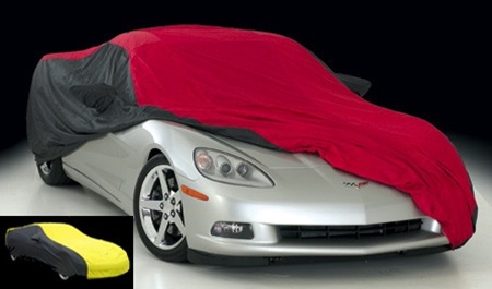 2009+ C6/ZR1 Corvette Car Cover Stormproof : Two Tone