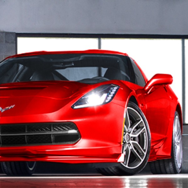 C7 Corvette Stingray, GM OEM Ground Effects Kit, Red (GKZ)