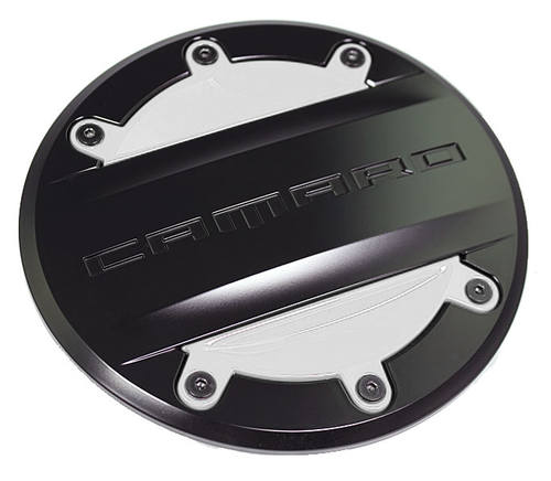 16-22+ Camaro Fuel Door, with Silver Insert, GM