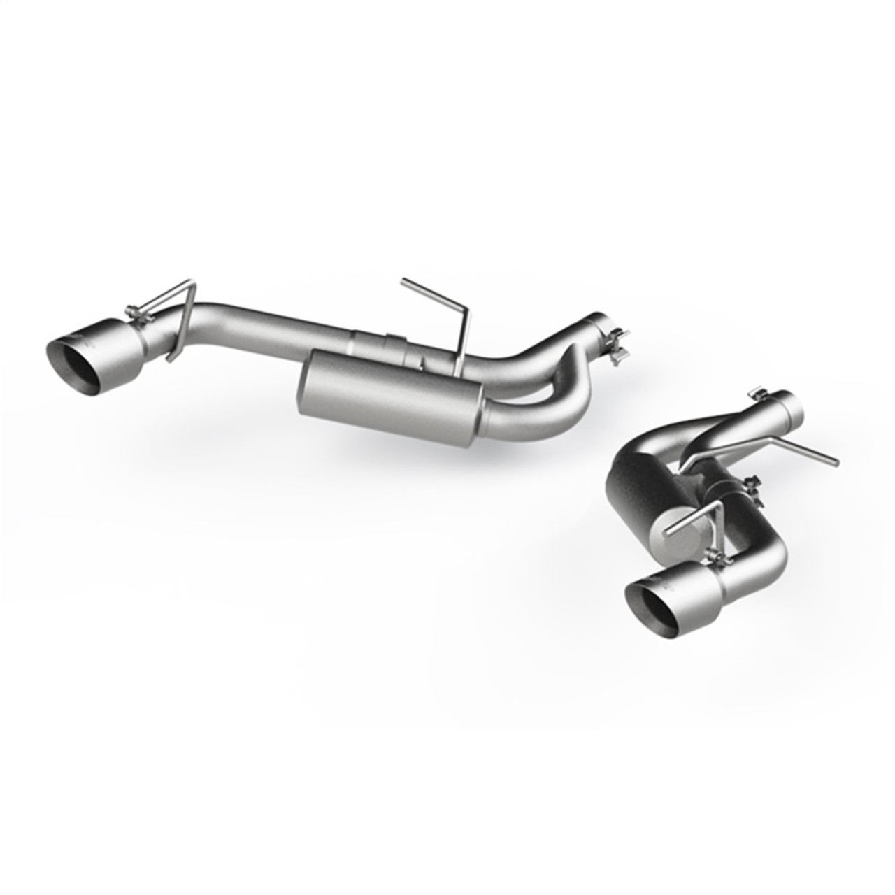 16-22+ Camaro LS/LT V6 Dual Tips (2 Tips Total), Axle-Back Exhaust Kit, MBRP