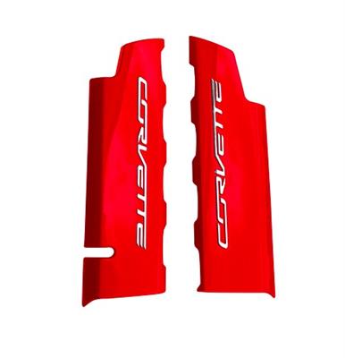 C7 Corvette Engines 14-19 Fuel Rail Covers - Smooth Finish - Custom Painted