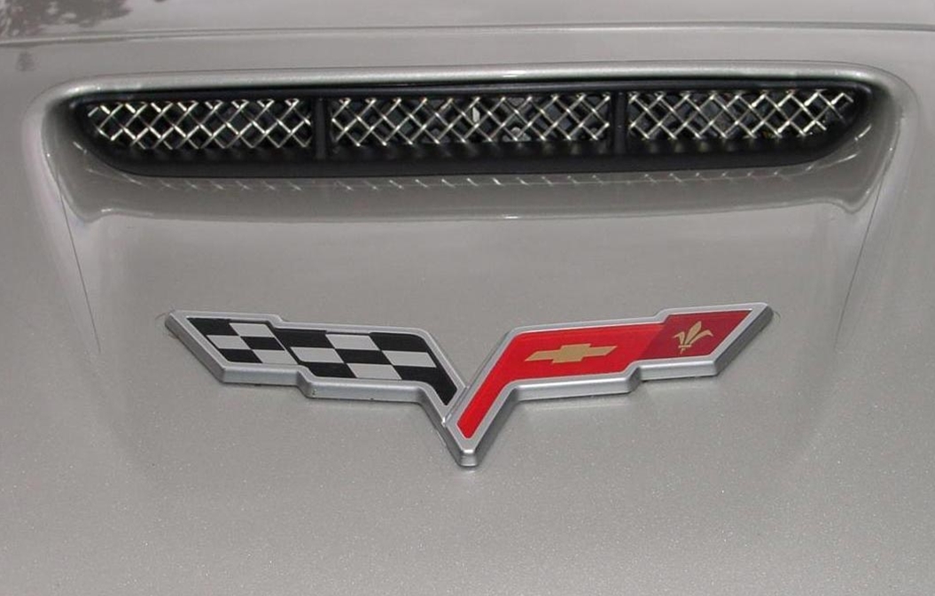 Corvette RaceMesh Grille Grand Sport Air Intake Nose Scoop Grille : C6 Grand Sport