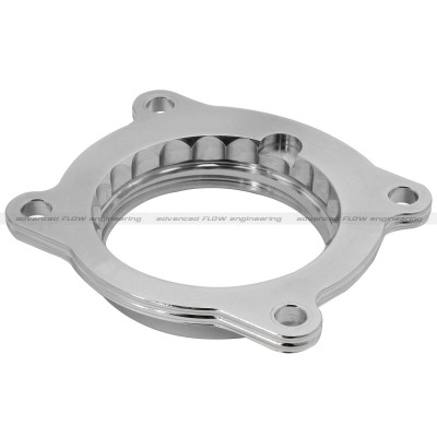 2010-2015 Camaro V6-3.6L AFE Silver Bullet Throttle Body Spacer, max gains of 7 HP