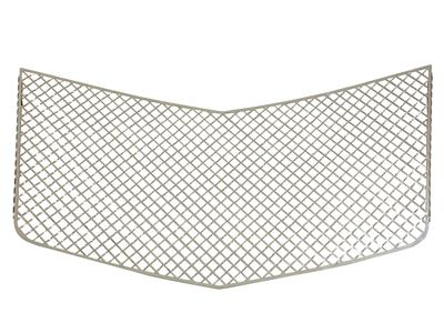 C7 Corvette 14-19 Polished Laser Mesh Hood Vent Grille