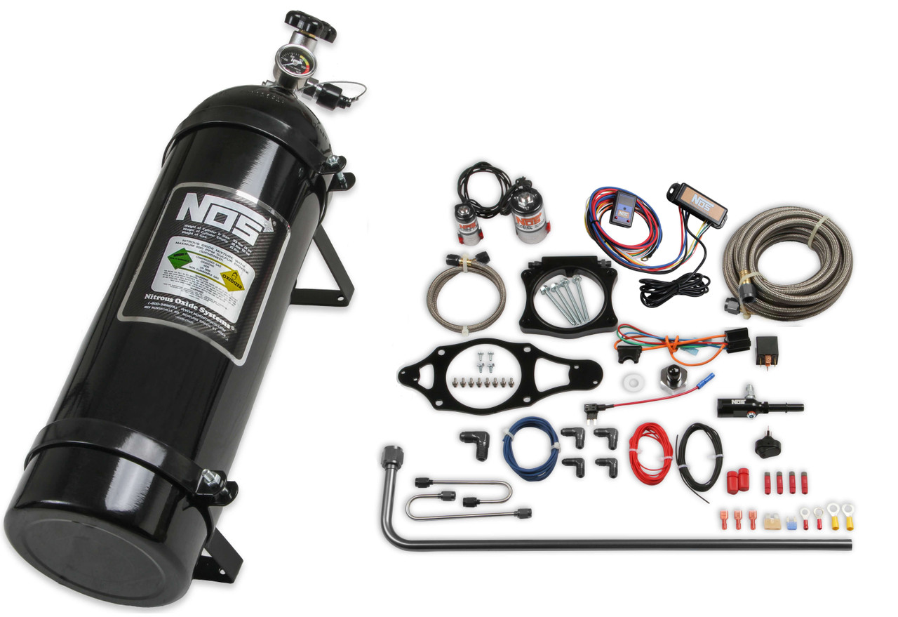 16-24 Camaro SS Wet Plate Nitrous System Black 15 lb  Bottle, NOS