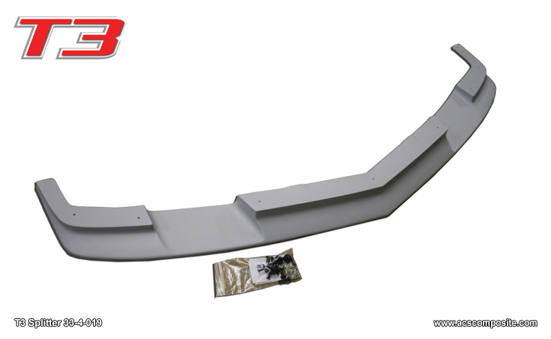 ACS 2010 Camaro T3 Splitter (For Camaro SS Only, V8)