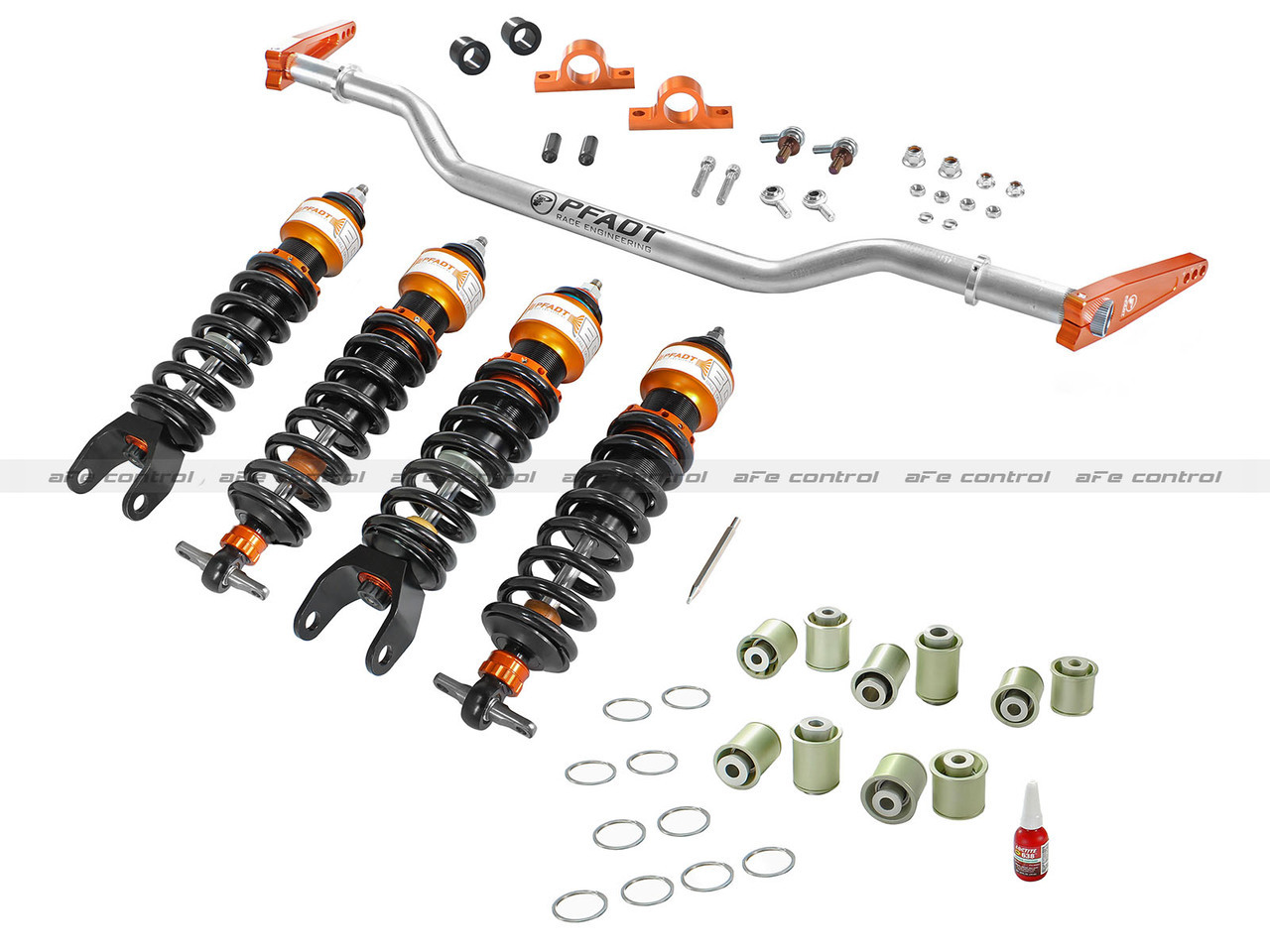 aFe Control PFADT Series Stage 3 Drag Suspension Package, Corvette C5 / C6 97-13