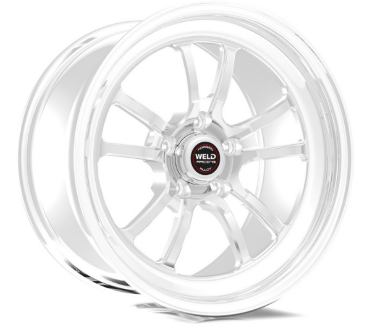 16-22+ Camaro S72 17x10.5 5x120 Rear Wheel (Chrome Center), WELD Racing