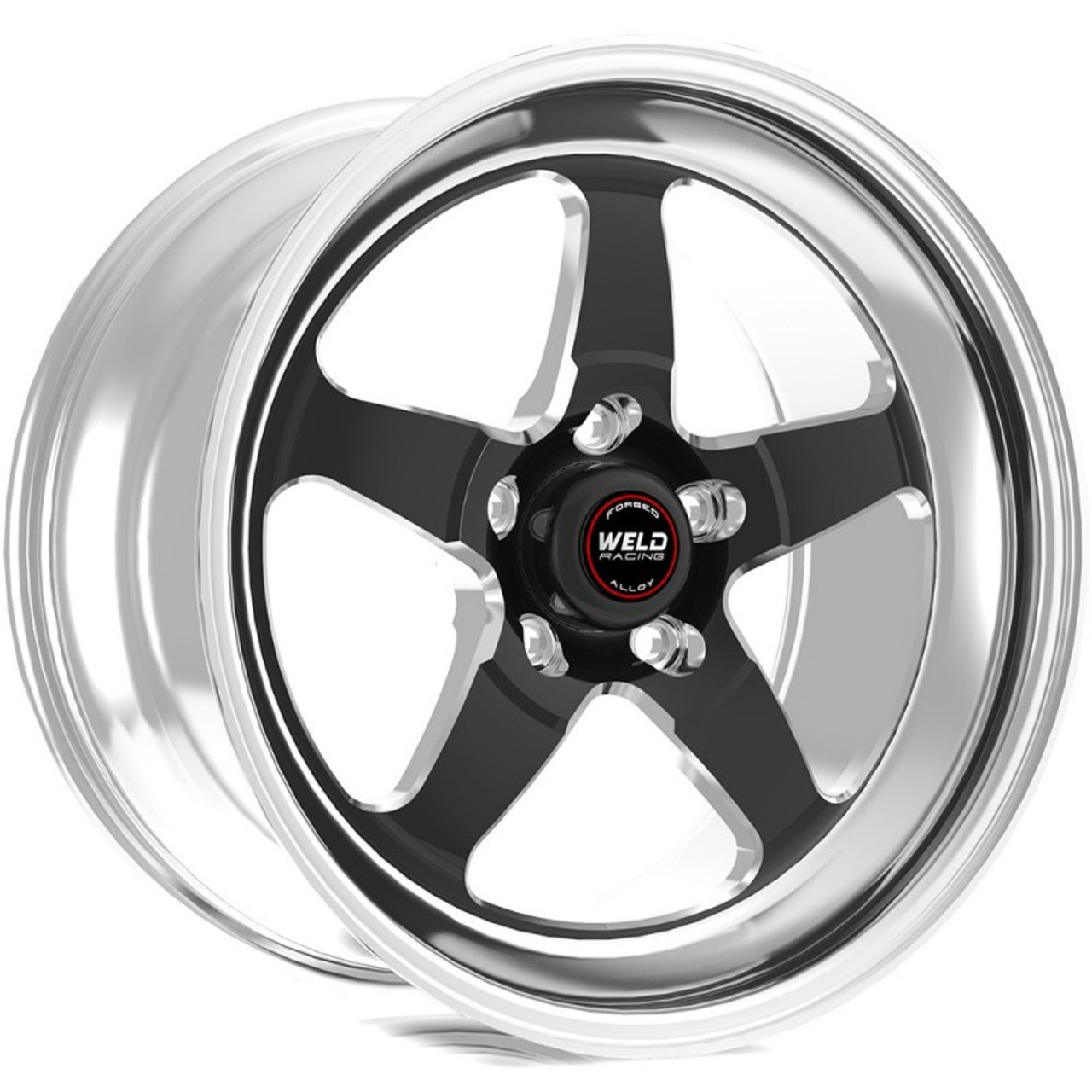 16-22+ Camaro S71 17x10 5x120 Rear Wheel (Black Center), WELD Racing