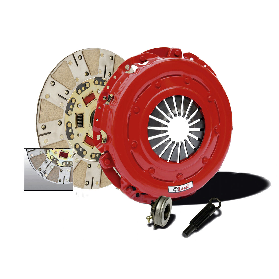 C5 / C6 Corvette McLeod Extreme Clutch Kit, Horsepower Rating, 650 HP, 12" Dual Ceramic Disc