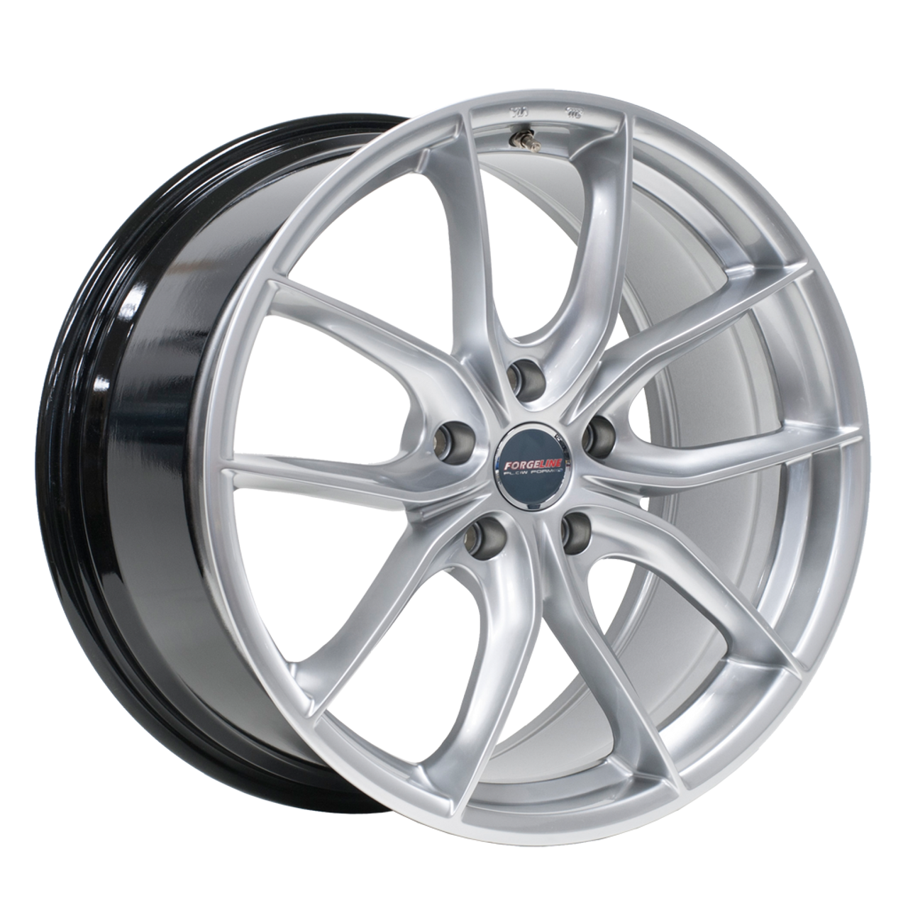 16-22+ Camaro F01 20x11 +44 Wheel (Rear), Liquid Silver Forgeline