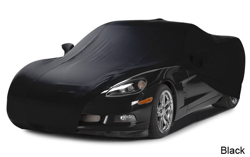 Corvette Color Match Car Cover C6,Z06,ZR1 and Grand Sport, Black