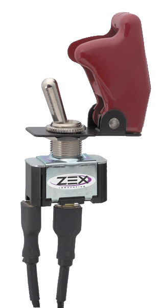 ZEX Toggle Switch w/ Aircraft Style Cover, N2O Switch, Corvette, Camaro and others