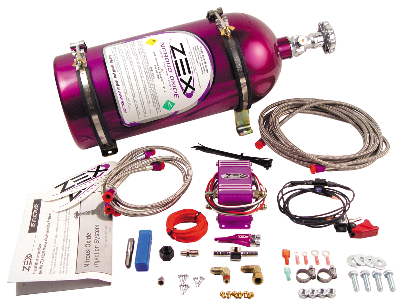 ZEX 4-6 Cylinder EFI Wet Nitrous System, 4-6 Wet Kit, Corvette, Camaro and others