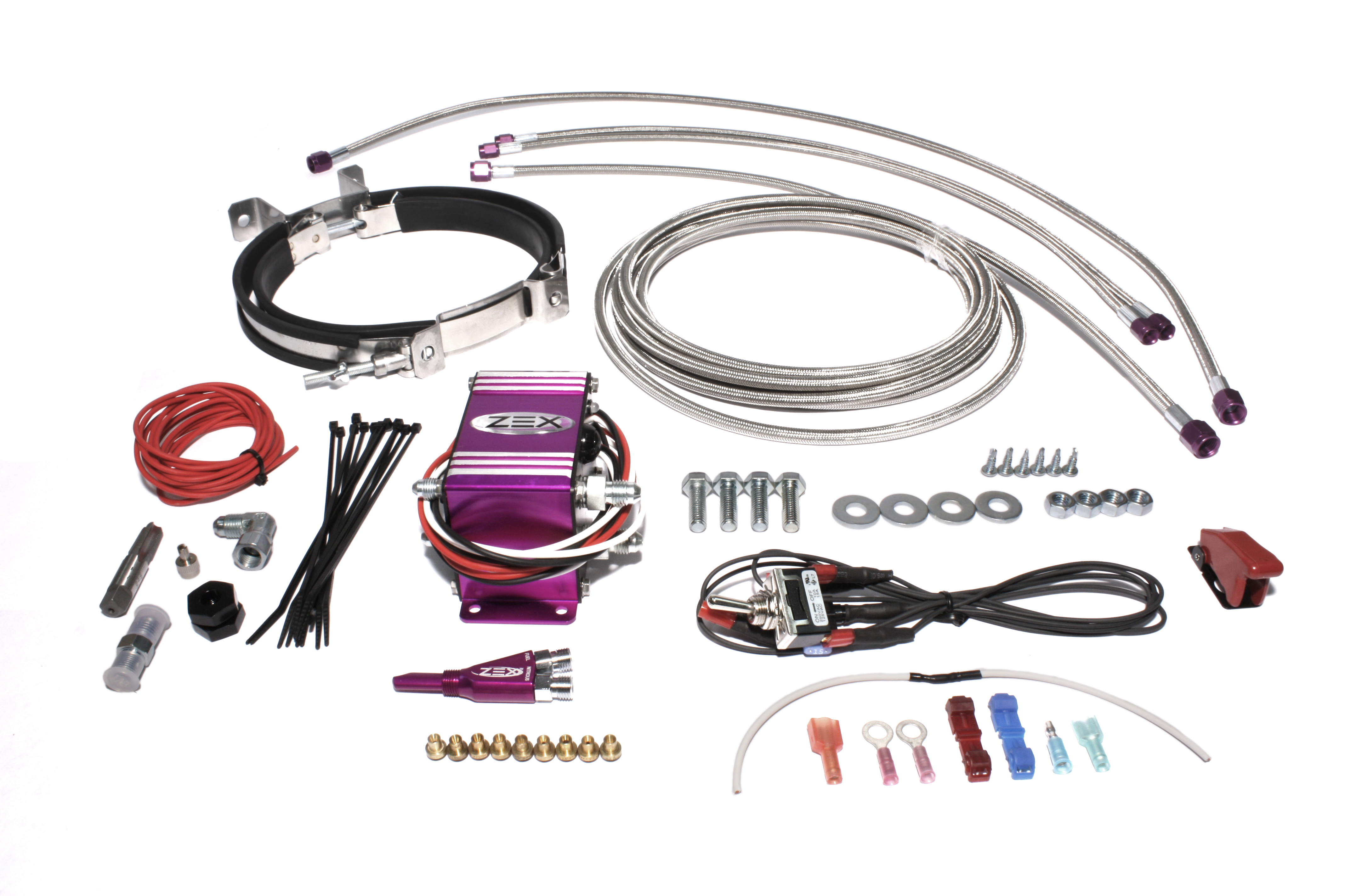 ZEX Wet Nitrous System w/o Bottle, Wet Kit, Corvette, Camaro and others