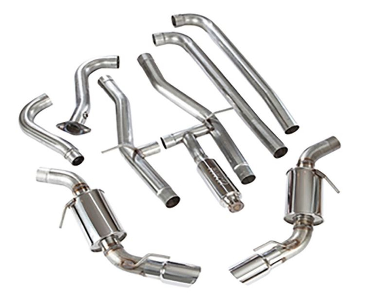 16-22+ Camaro SS MRT V2 Dual Tip Cat-Back Exhaust, MRT