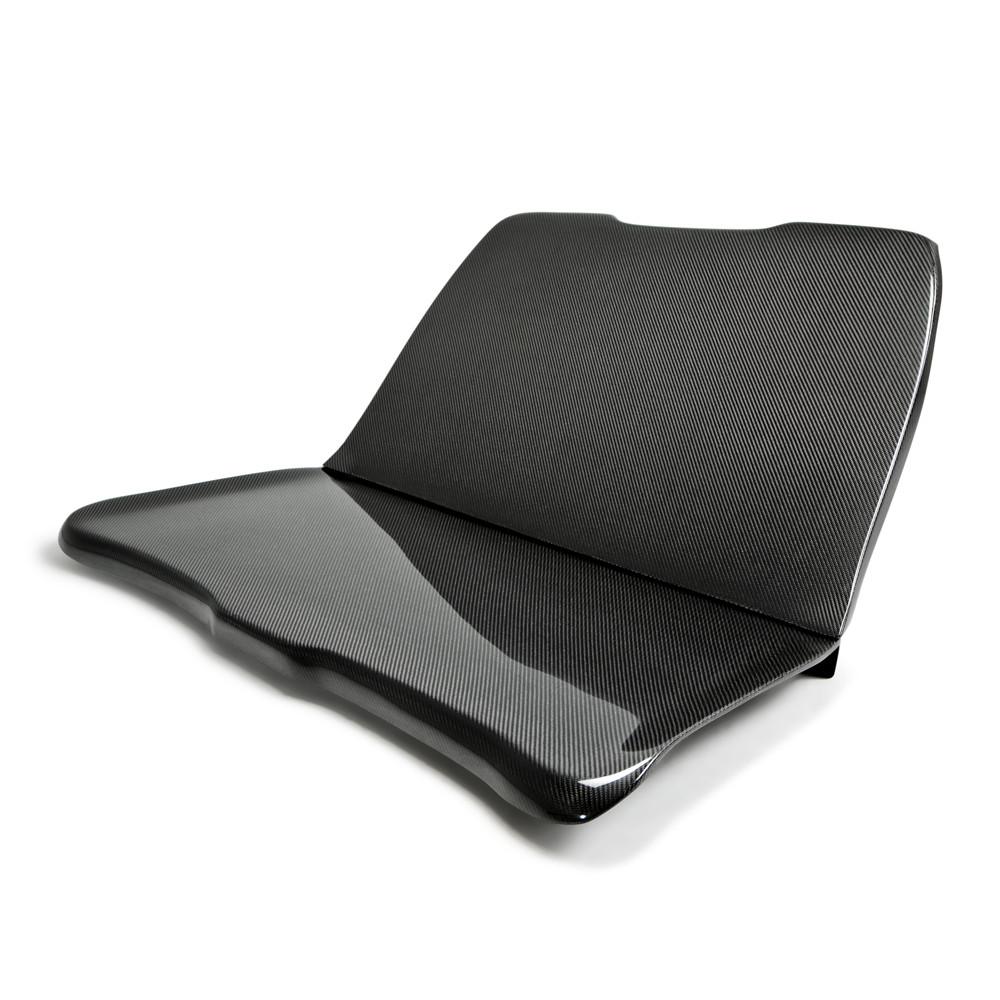 2015-2019 FORD MUSTANG  Carbon fiber rear seat delete for 2015-2019 Ford Mustang